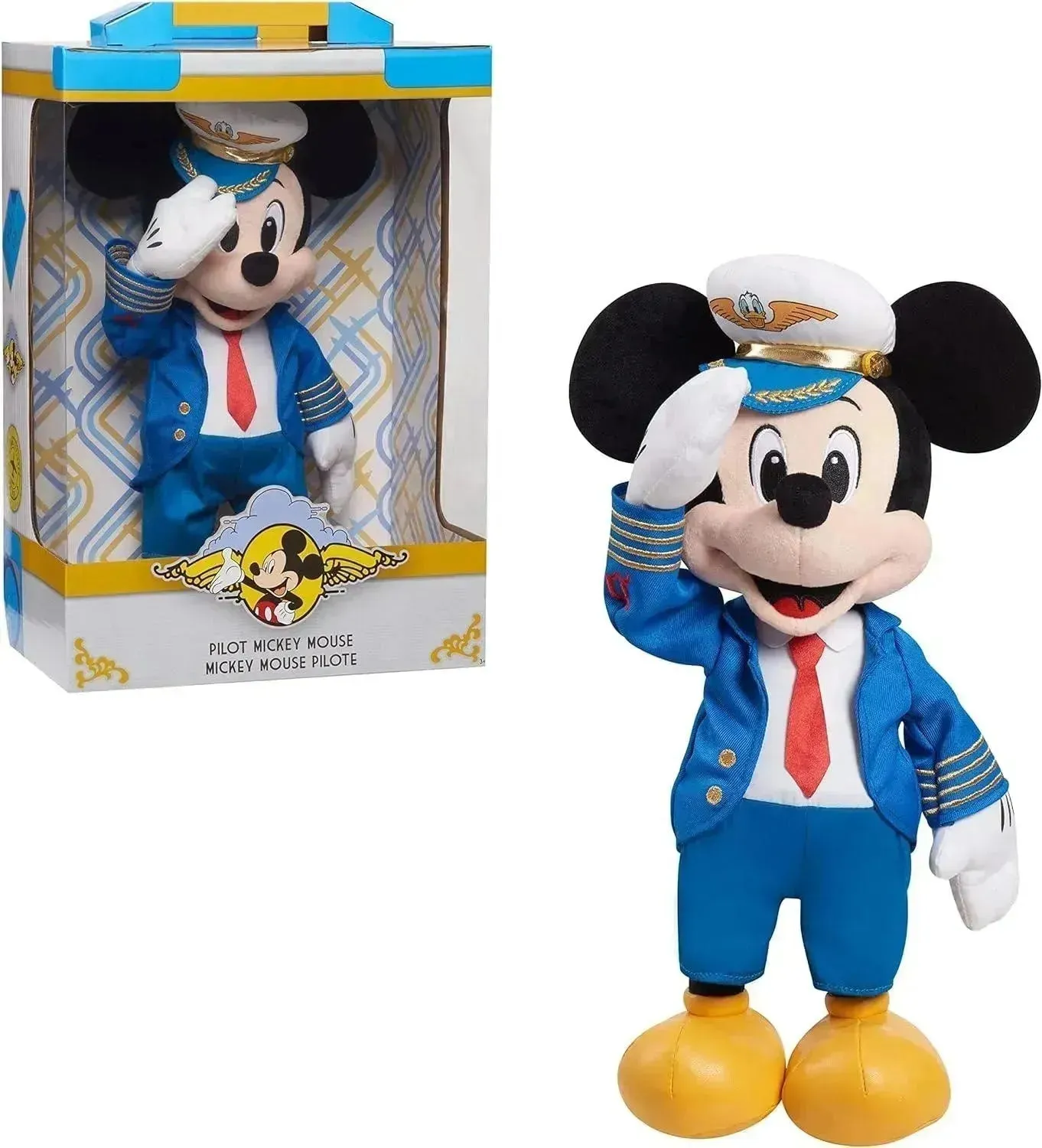 Pilot Mickey Mouse Premium Plushie