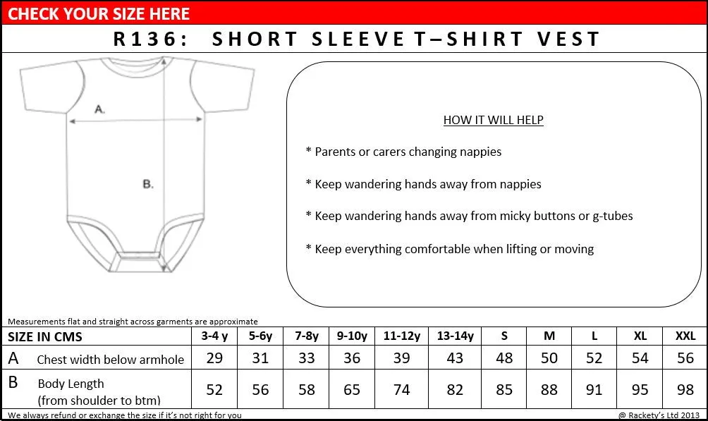 R136 Thermal T-shirt Popper Vest