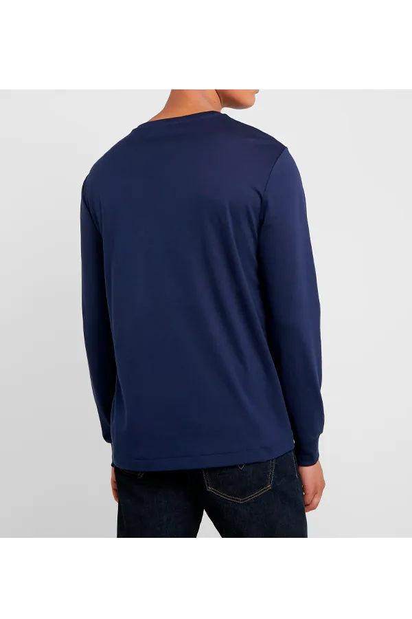 Ralph Lauren L/S Soft-Touch Tee Navy