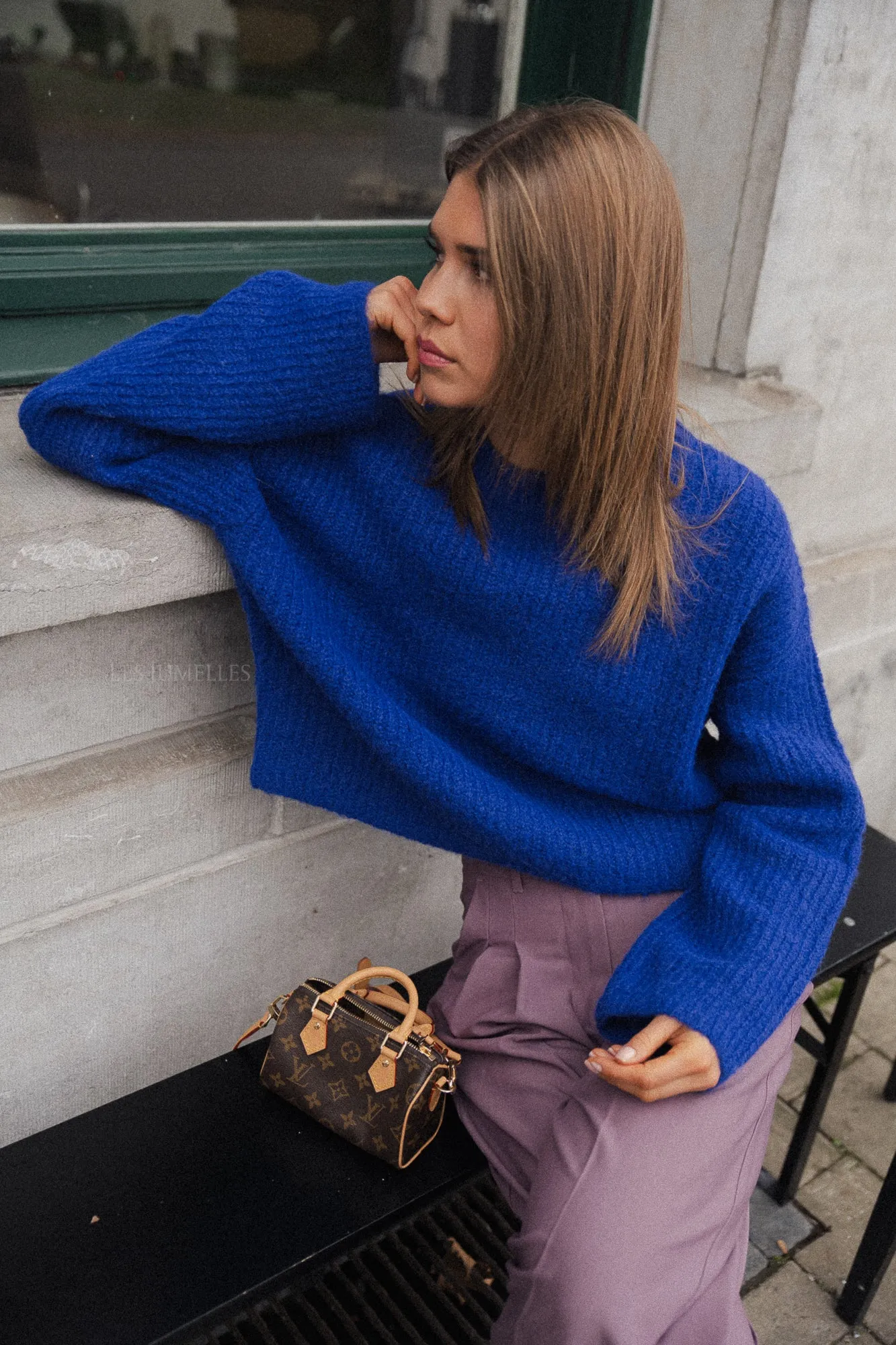 Salome jumper spectrum blue