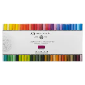 Sennelier 80 Assorted Half Stick Soft Pastels - Introductory Set