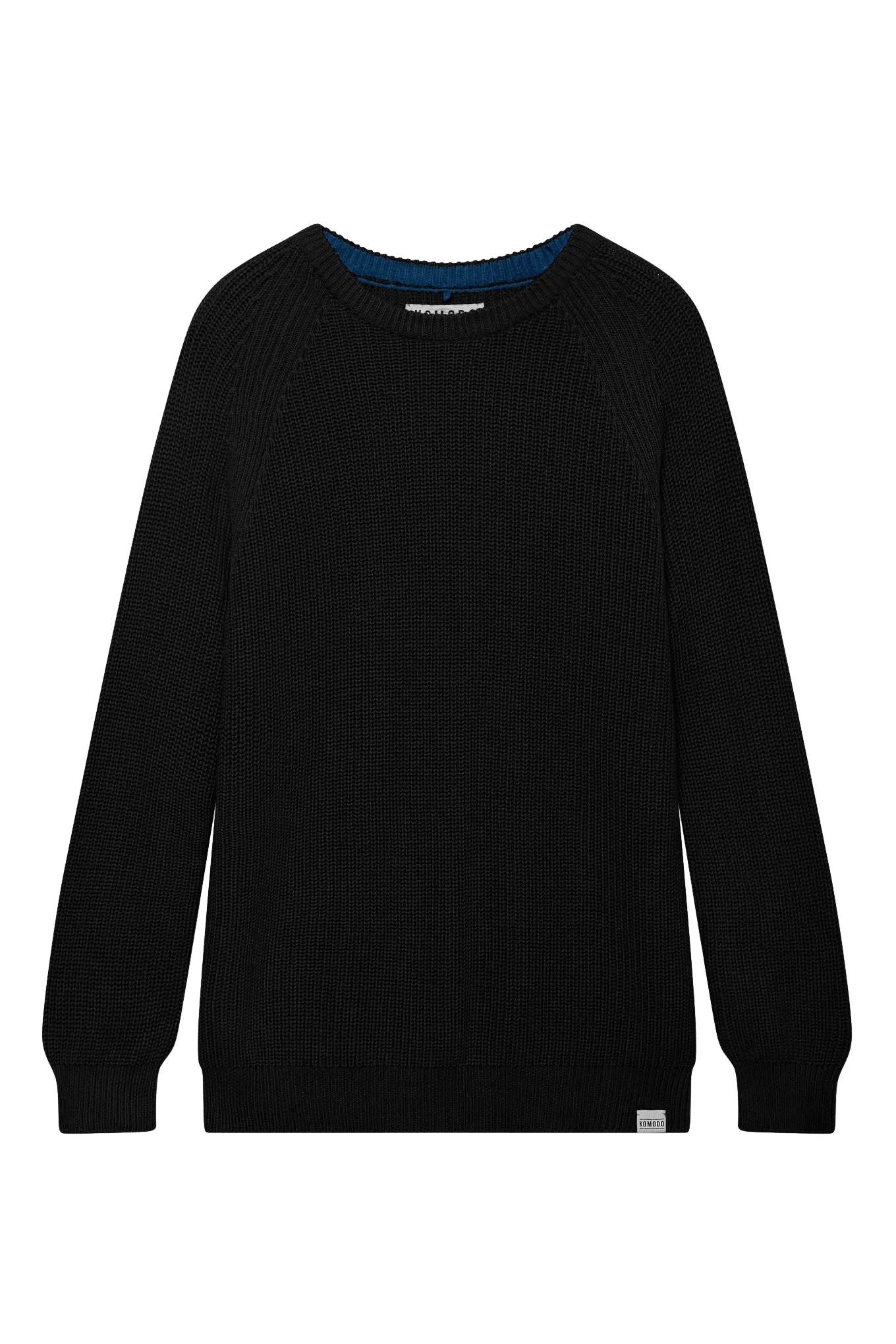 SERGIO - Womens Organic Cotton Jumper Black