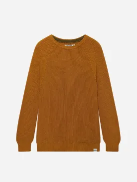 Sergio Women's Organic Cotton Jumper | Mustard