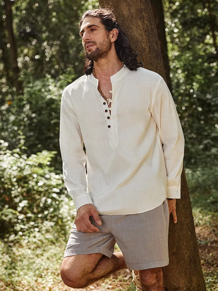 Soft Touch Linen Blend Shirt