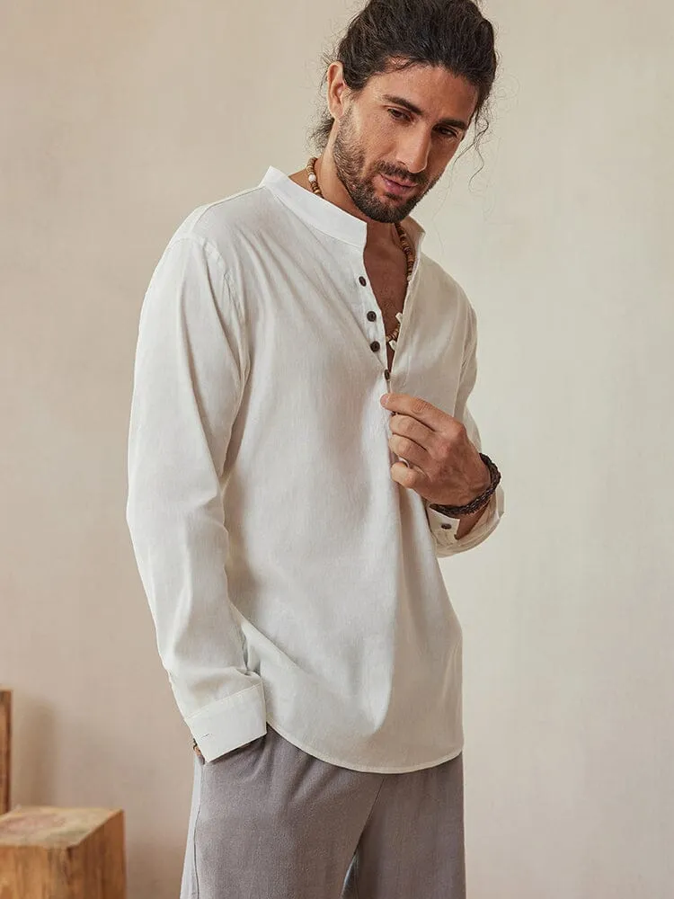 Soft Touch Linen Blend Shirt