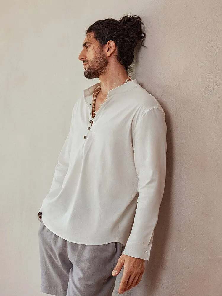 Soft Touch Linen Blend Shirt