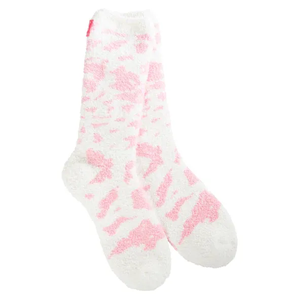 Strawberry Milk Cozy Crew Sock