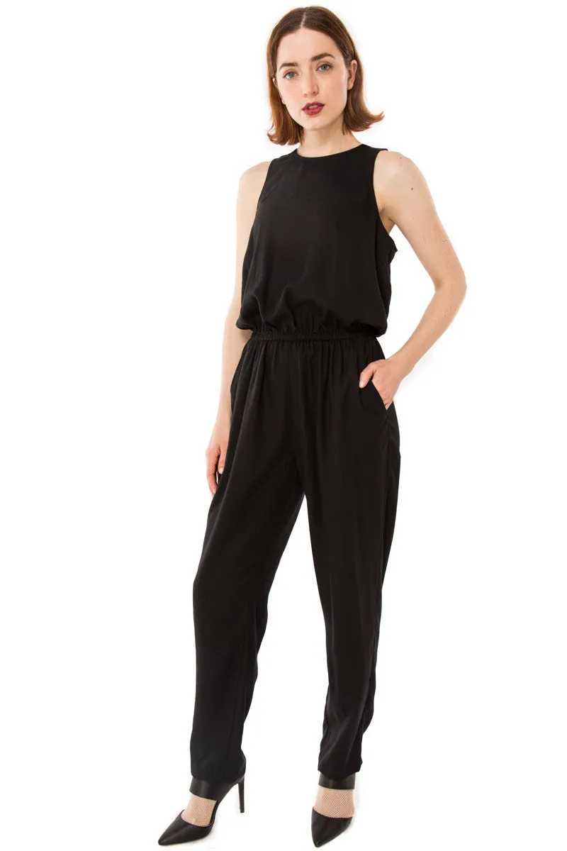 The  Essential Jumpsuit / Black