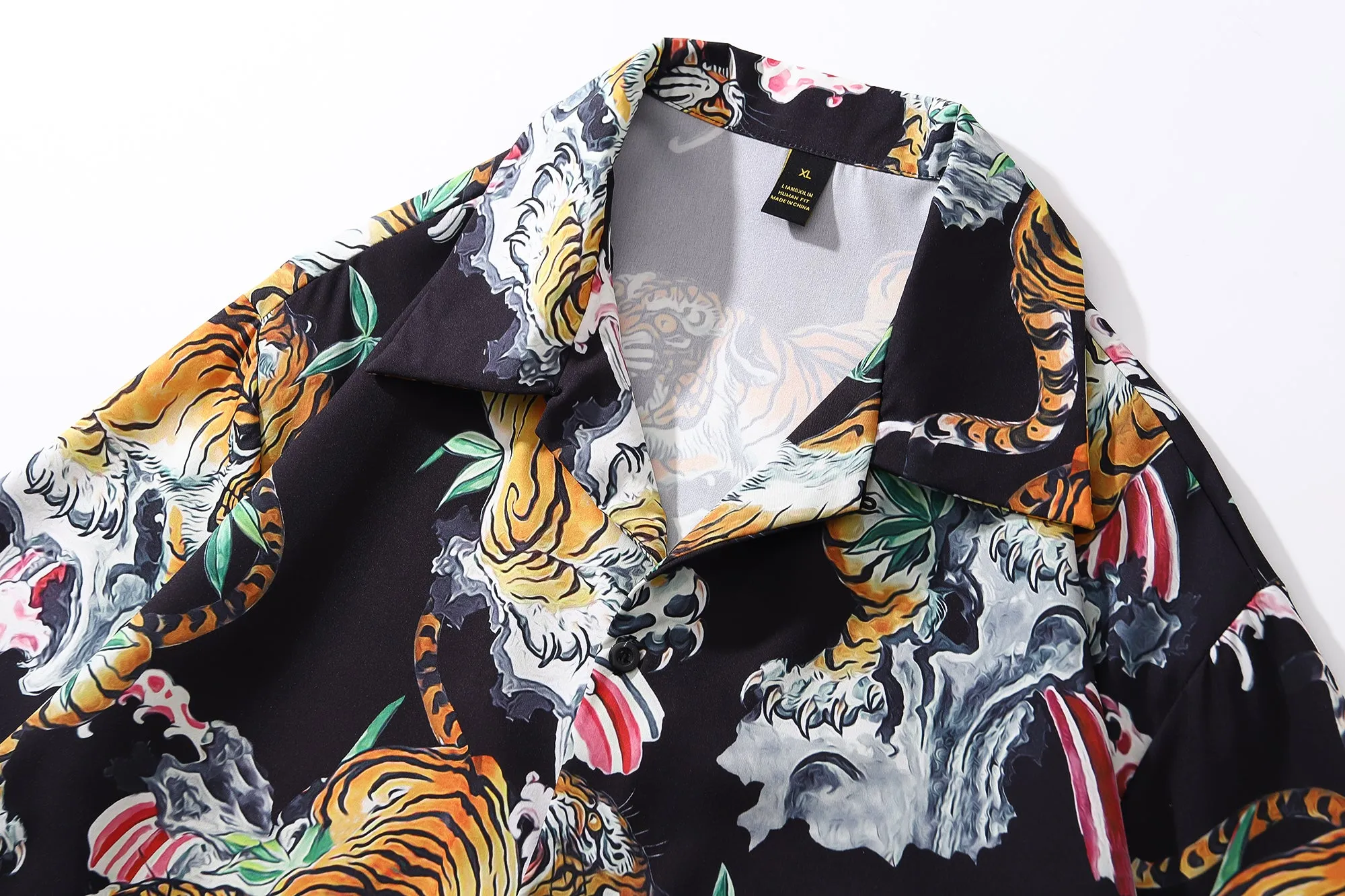 Traditional Tiger Print Shirt