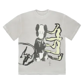 Travis Scott Cactus Jack   Kaws For Kaws Tee 'Aged Yellow'