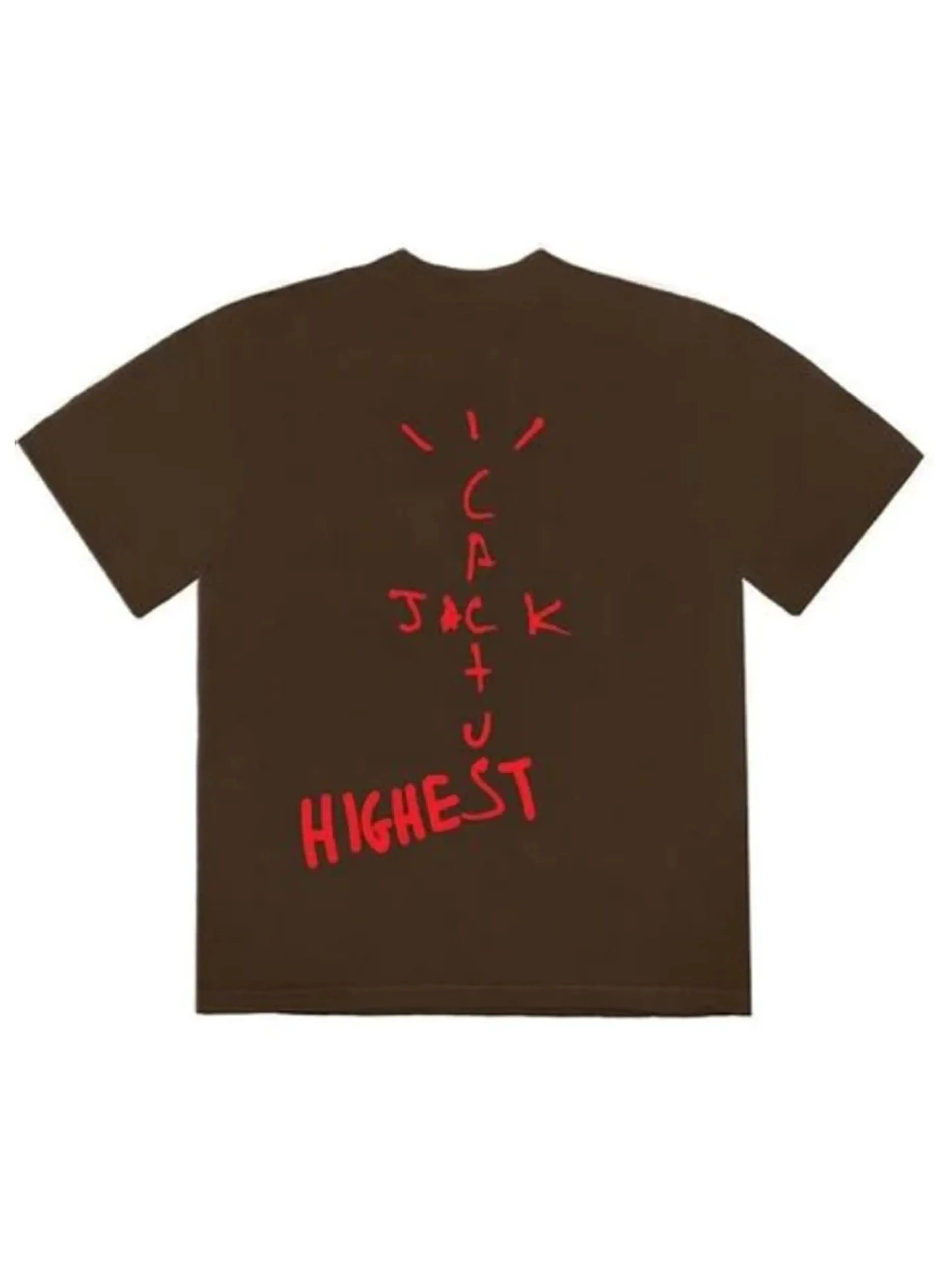 Travis Scott Jordan Cactus Jack Highest T Shirt Brown