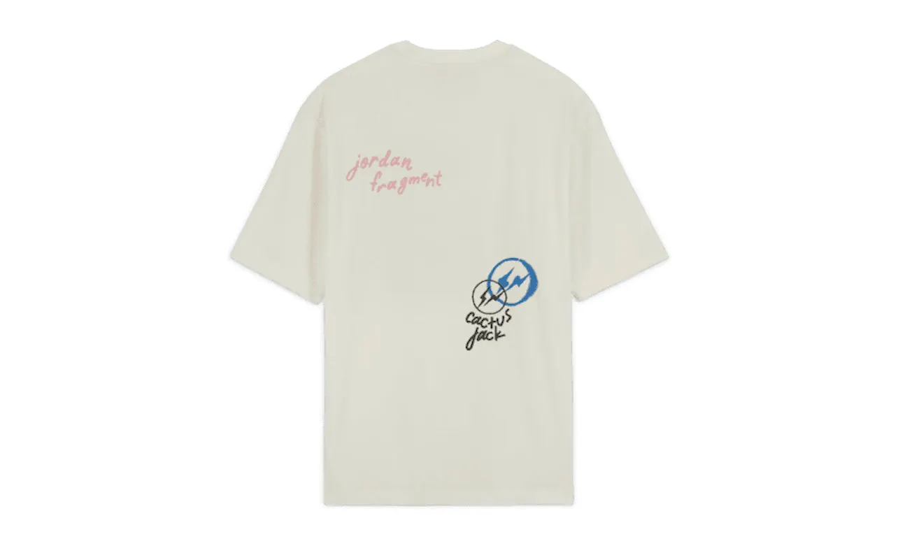 Travis Scott x Jordan x Fragment T-Shirt White