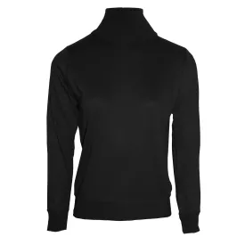 Tru Soft Touch Roll Neck Ladies Jumper - Black