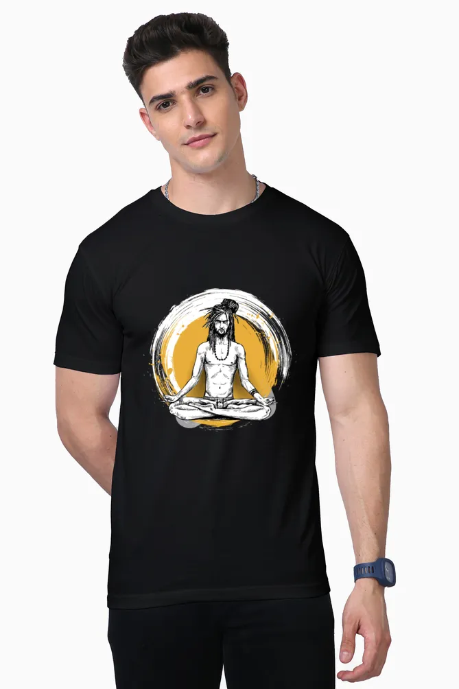 Unisex Yoga Cotton T-Shirt