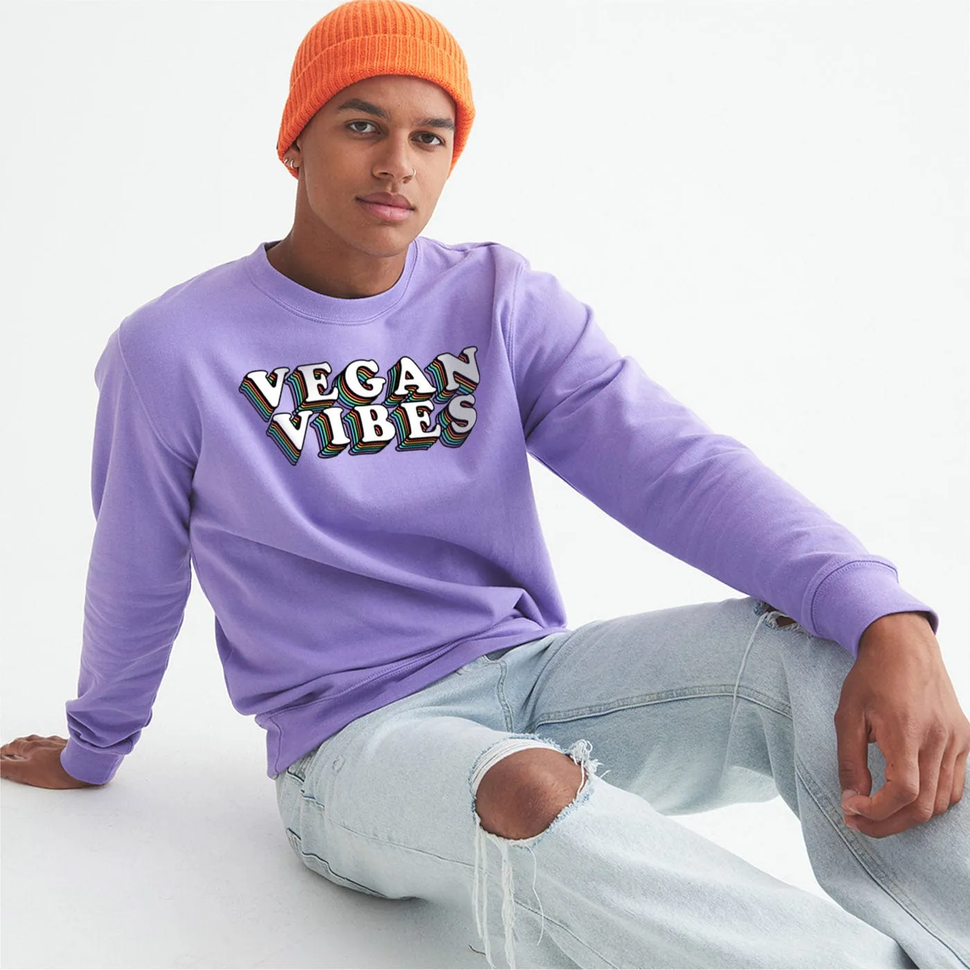 Vegan Unisex 'Vegan Vibes' Jumper | Multiple Colours