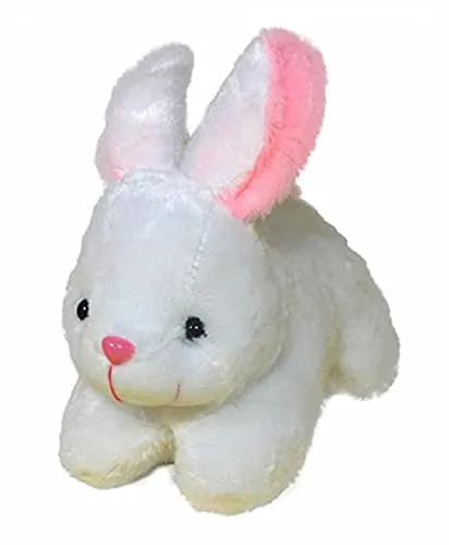 White Adorable Cute Rabbit Soft Toy for Kids Playing Toy, Birthday Gift 20 cm