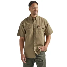 Wrangler® RIGGS® Men's Lightweight Moisture-Wicking Short Sleeve Work Shirt